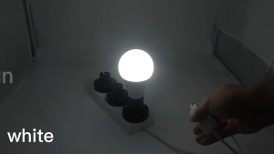LED tricolor bulb e27 3 color 7watts 10W 15W Efficient Energy High Lumen tri color light bulb