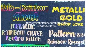 LOCAL SELLER CUSTOMISED IRON ON DIE CUT HEAT TRANSFER VINYL FOR TSHIRTS MASK SHOES NAME PRINT HEAT TRANSFER IRON ON