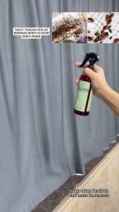 Mite Remover Spray 300ml No-Wash Mite Eliminator: Long-Lasting Fragrance & Bacteria Shield Gentle Formula Anti Dustmite Bedbug Hama Habuk Spray Natural Dust Mite Spray Dust mite control refil pack Ubat Pijat Pepijat Spray Hama Insect Repellent Spray