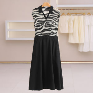 Elastic Waist Slim Floral Maxi Dress