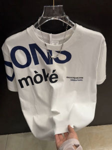Streetwear Heavyweight Summer Letter Print Tshirt 300g
