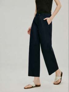 INMAN | High Waisted Slim Fitting Commute Pants