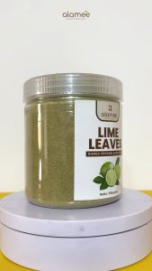 ALAMEE Daun Jeruk Bubuk Lime Powder Bumbu Dapur Instan Organik Murni Asli Tanpa Campuran Tabur 75g
