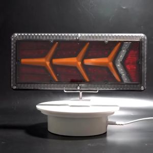 Stop Lamp 12V 24 Volt Truk Model Merah 2 PCS Truk Trailer Lampu Belakang Lalu Lintas Mundur Lampu Rem Truck Lampu belakang truk tahan air dan tahan lama