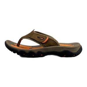 QING_MA | Leather Men Sandals Slipper Anti-Odor