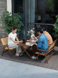 MANHAOSHI | Folding Space-Saving Table Dining