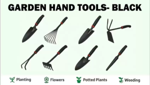 GARDEN HAND TOOLS/SHOVEL GARDEN TOOLS SET/ALAT BERKEBUN/GARDENING SHOVEL SPADE RAKE WEEDER/CANGKUL KULIR PENCAKAR/GARDENING TOOL SET RAKE TROWEL 2IN1
