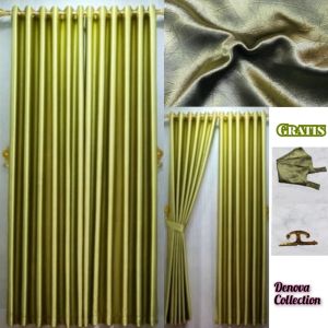 PROMO Gorden Murah  Blackout Polos import Uk L130 x T150 Cm