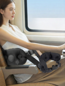 Portable Inflatable Lumbar Support Pillow