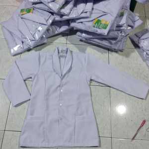 BAJU PUTIH LENGAN PANJANG SD SMP SMA MI/MTS/MA/GURU tanpa tali