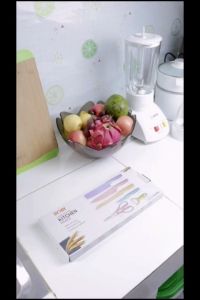 PISAU SET 6IN1 JERAMI / PISAU 6IN1 / PISAU JERAMI GANDUM / PISAU DAPUR KERAMIK