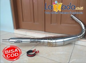 knalpot Rx king kolong python chrome super garing istimewa Ahm