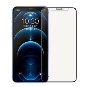 PERFECTSIGHT | Full Cover Blue Light Blocking Tempered Glass Film For Apple iPhone 12 Mini Anti Reflection Fingerprint Resistant Mobile Phone Sticker