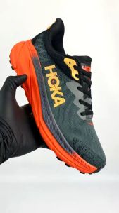 Hoka Challenger ATR 7 Mens Trail Running Shoes - Ceramic Vibrant Orange SEPATU JOGING LARI SANTAI