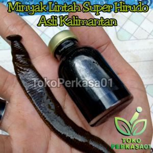 Minyak Lintah Hitam Super Hirudo Asli Kalimantan Pembesar vitalitas Pria