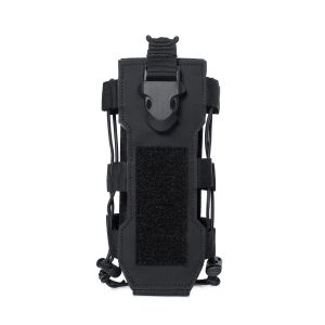 Tactical Molle Pouch Water Bottle Bag Holster Outdoor Camping Hunting Drawstring Bottle Kettle Holder Carrier Pouch