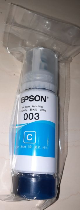 EPSON T003 003 INK (ORIGINAL INK) Unbox | Lazada