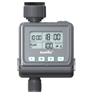 Garden Sprinkler Watering Timer Up To 3 Programmable Plans Rain Delay Sensor Smart Irrigation Timer For Garden Watering