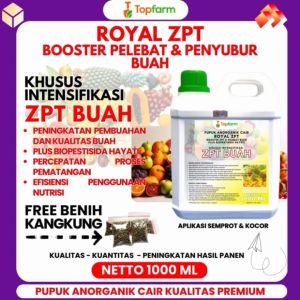 Pupuk Topfarm / Pupuk Zpt Pembesar Buah / Pupuk Pelebat Buah Zpt / Pupuk Zpt Pelebat Buah Cabe / Pupuk Zpt Pelebat Buah Padi / Zpt Pembesar Buah Semangka / Zpt Pembesar Buah