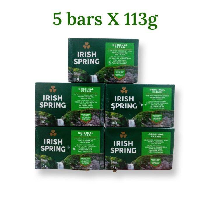 Irish Spring Original Soap 113g X 5 Lazada PH   S2304950717b8456ea0316c7a0f011e74k  720x720q80 