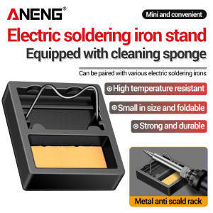 ANENG Soldering Iron Bracket+Sponge 2 IN 1 Electric Soldering Iron Accessories Minia ture and lightweight Electrician Welding