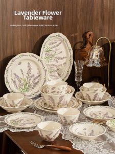 Yomerto | Home Aesthetic Underglaze Ceramic Tableware Set