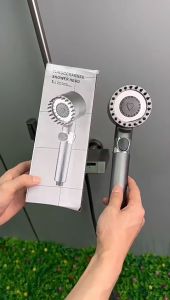 MANUYAMA Shower head nozzle comes with filter High pressure handheld sprinkler head