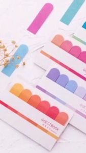Gratis Ongkir - Memo Mini Stick Polos / Mini Sticky Notes / Pembatas Kertas Aesthetic