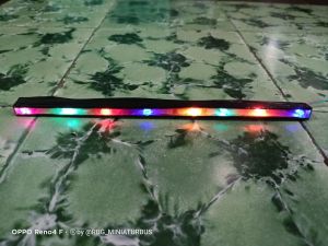 Lampu Strobo Warna Warni 2 Mode Running Kedip Panjang 22cm Tegangan Arus 3V - 12V