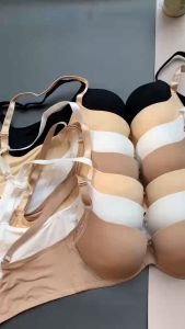 Áo Lót Trơn Mút Dày 5cm Mặc Áo Dài  3 Móc Cài Siêu Đẩy Siêu Nâng Tạo Khe Lovely L1096 YiOn Underwear