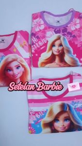 Setelan Baju Anak Perempuan Princess Pendek / Baju Anak Cewek Imut Usia 3 - 7 Tahun [LUCY]