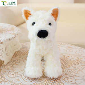 Đồ Chơi Búp Bê Chó Cao Su Mềm Tianwei Lin West Highland Dog Plush Toy Quần Áo Búp Bê Đồ Chơi Trẻ Em Đồ Chơi Ngủ Đồ Chơi an Ủi