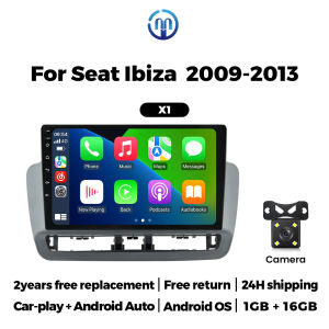 Navifly Android Car Radio For Seat Ibiza 2009-2013 IPS Touch Screen Wireless Carplay Android Auto BT SWC GPS FM RDS Car Headunit