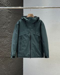 Thickened Graphene Cotton Jacket Mens Outdoor Autumn Winter Hooded Coat Lightweight Functional Casual Standard Fit Long Sleeve