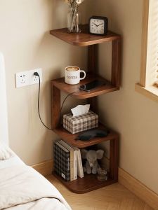 OYIla | Compact Corner Bedside Cabinet