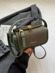 Fashionable Korean Handbag 2024 New Cross-Border Simple Casual Womens Bag Single Shoulder Sling Bag Trendy City Lady Purse