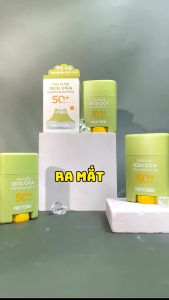 Kem Chống Nắng Rau Má Dạng Soap PrettySkin Sun Stick 18g - The Pure Jeju Cica Sebum