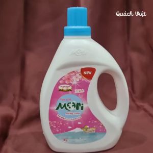 nước giặt mori hương lovely giúp quần áo thơm tho trong từng sợi vải can 1L