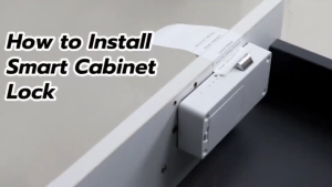 Cabinet Lock RFID Hidden Cabinet Lock Punch-free Drawer Lock Furniture Privacy Lock for Home Office