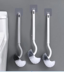 Vilscijon | Suction Wall-Mounted No-Blind Spot Bathroom Cleaning Brush