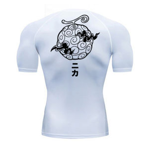 Graphic Short Sleeve Compression Shirt for Men Summer Athletic Quick Dry Tshirt Gym Workout Running Tees Tops Sporty Baselayers