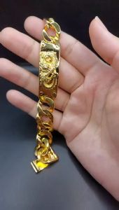 Lắc tay nam chạm rồng đốt xích L2811-251-QCKT - Tubi Cony - Mạnh Mẽ - Không Kị Nước