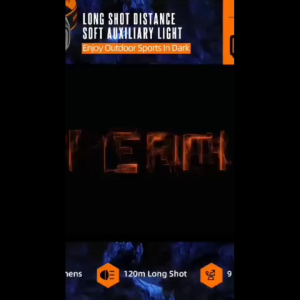 Senter Kepala Headlamp Superfire HL23 Sensor LED Rechargeable Outdoor