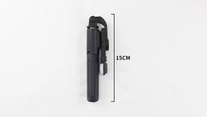 Tripod điện thoại gậy tự sướng 3 chân bluetooth gậy livestream có đèn led mini trợ sáng tiện lợi - Happy Home 4U