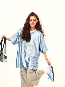 WILDAZI | American Jersey Style Sport Retro Loose T-Shirt