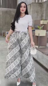 Celana Kulot Batik Wanita Dewasa Modern Terbaru