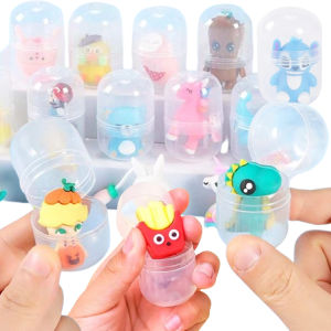 5-10pcs Surprise Game Ball with Toy Inside Twist Capsule with Surprise Toy Vending Machine Party Favor Gift idea Kids