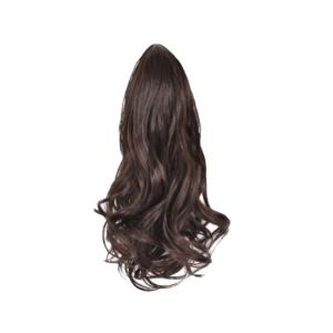 High Ponytail Hair Wig Womens Popular Clip Style Realistic Short Hair Natural Braids Fake Hair for Women Heat Silk Hair