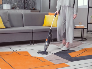 Gaabor Vacuum Cleaner 16000pa Household 2-in-1Mini Handheld Light & Clean Dual Use Vacuum Strong Suction Black Color