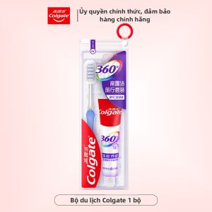 Colgate | Bộ Bàn Chải Đánh Răng Lông Mềm Và Kem Đánh Răng Du Lịch Xách Tay
